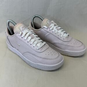 Nike Court Vintage Pink Leather Women’s Size 6 Lace Up CJ1676-600